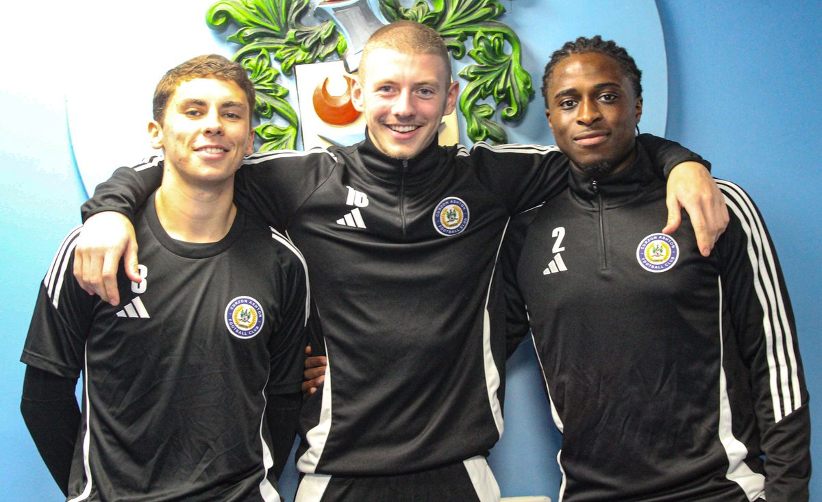 CurzonAshton's tweet photo. ✍️ The futures bright for Nash "new" boys!
@timi_sobowale 
@bendarby2003
@luislacey3 
All  agree contracts with the club!

🔗 Full story - https://t.co/Lo0SkHiVkd

See them live Saturday 🎟️ https://t.co/fwYcnKyMIa

#UTN | #TheNash https://t.co/qDPu0EIVQD