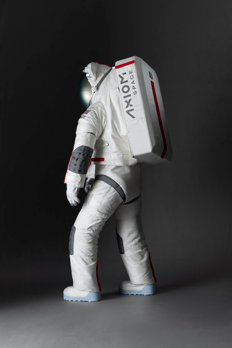 The next lunar spacesuit that will be worn when astronauts land on the Moon during #Artemis III.