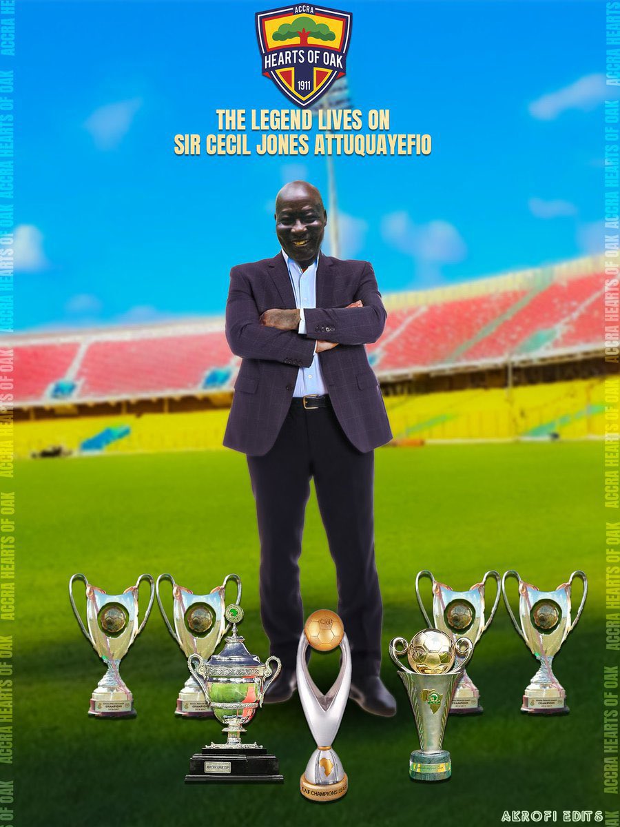 xghfootball's tweet photo. A legend was born on this day in 1944. 

Keep Resting in Peace #SirCecil.

5X Ghana League Champion (1998, 1999, 2001 &amp; 2004/05 ) ✅
2000 Caf Champions League ✅
2000 African Coach of the year ✅
2001 Caf Super Cup ✅
2004 Caf Confederation Cup ✅ https://t.co/IKDJl4jIK6