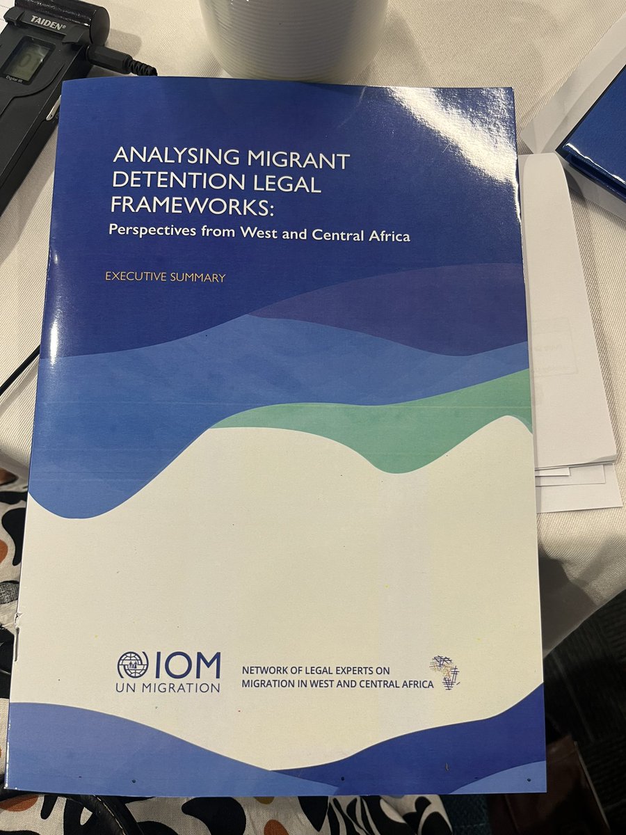 Carolina Gottardo (@carolinagottar5) on Twitter photo Thanks <a href="/UNmigration/">IOM - UN Migration 🇺🇳</a> in West Africa and NoLEM for inviting us to the launch of “Analysing migrant detention legal frameworks: perspectives from West & Central Africa in Dakar. @idcmonitor looks forward to working on momentum in implementing alternatives to detention in the region! Thanks <a href="/UNmigration/">IOM - UN Migration 🇺🇳</a> in West Africa and NoLEM for inviting us to the launch of “Analysing migrant detention legal frameworks: perspectives from West & Central Africa in Dakar. @idcmonitor looks forward to working on momentum in implementing alternatives to detention in the region!