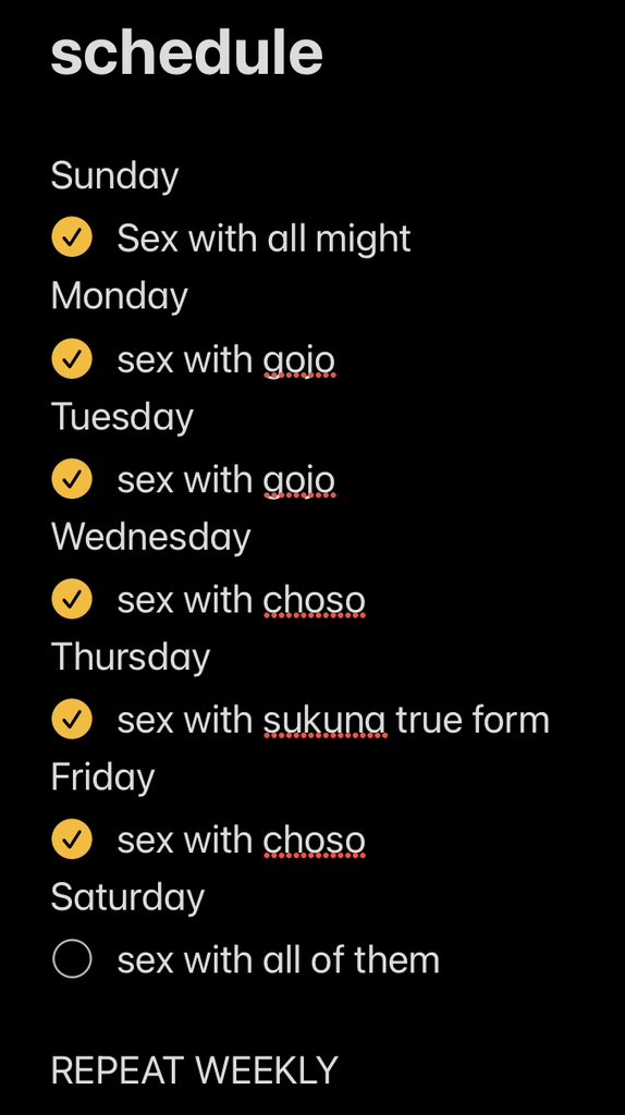 zekkgo's tweet image. have to check my schedule to see if i’m free but seems i’m always busy ☹️