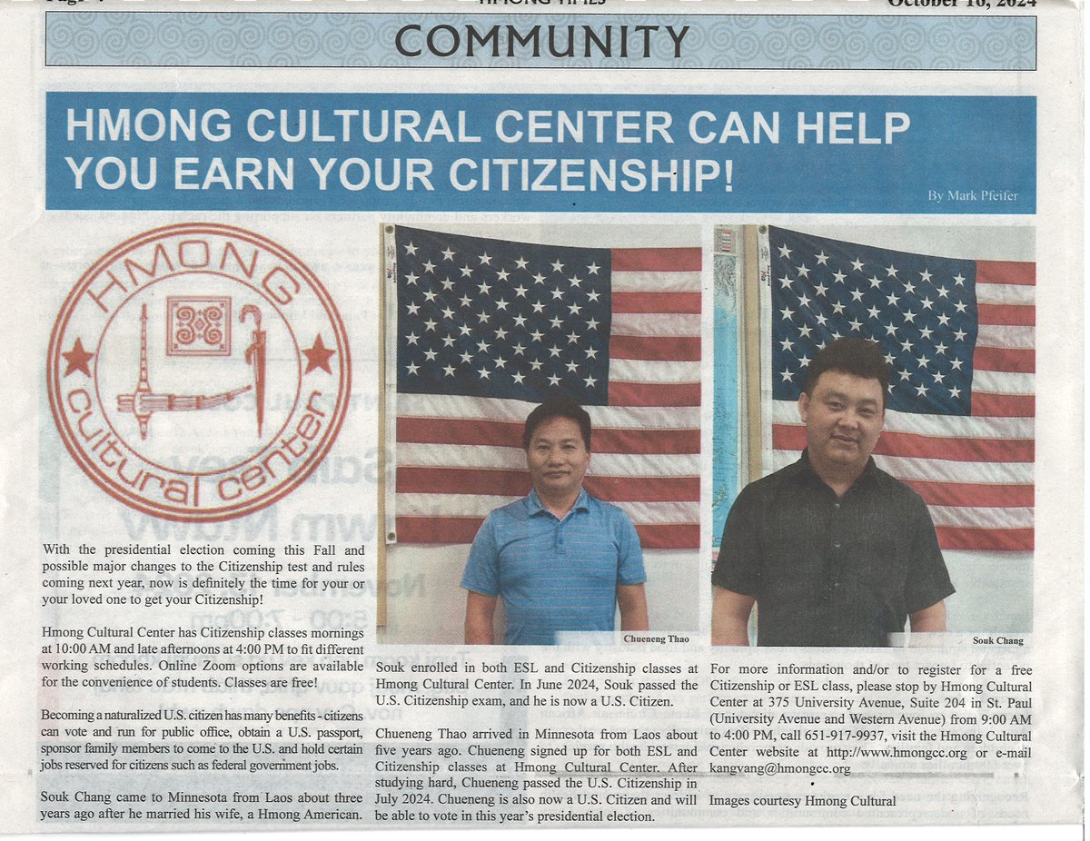 HmongCulturalCenter tweet media