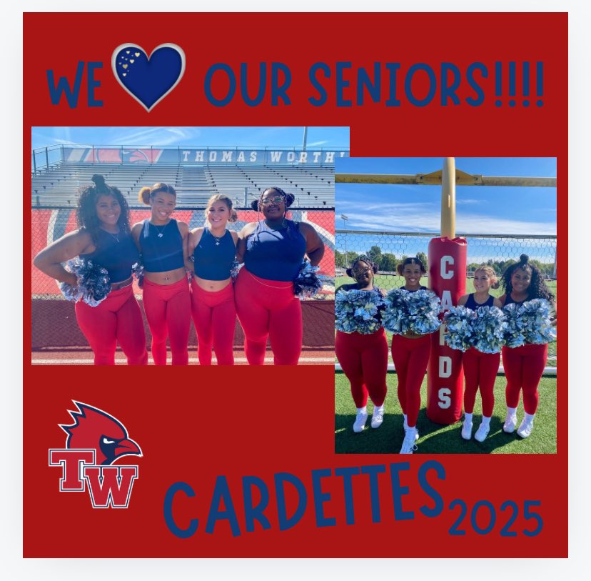 TWHSDanceTeam's tweet photo. It’s GAME DAY!!! And SENIOR NIGHT!!! We are so proud of our seniors!! 💙💙 https://t.co/Olg4wrfFDo