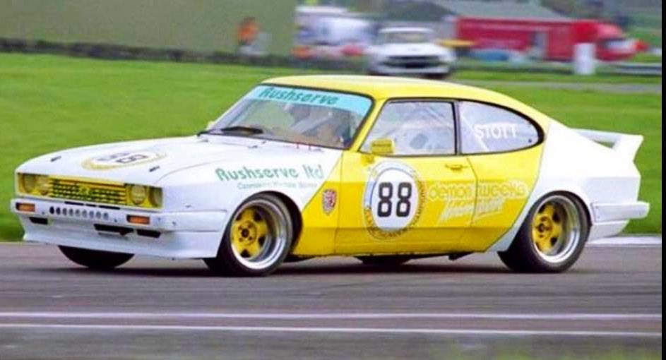 Thundersaloons's tweet photo. From the Archive: Ford Friday! 🔥

Colin Stott - Group 2 Ford Capri GAA 3400cc - Classic Thunder championship winner in 2002 🏆🏁

#FordFriday #ClassicThunder #ModProds #ModifiedSaloons #FordCapri https://t.co/ue3EUPzE3E