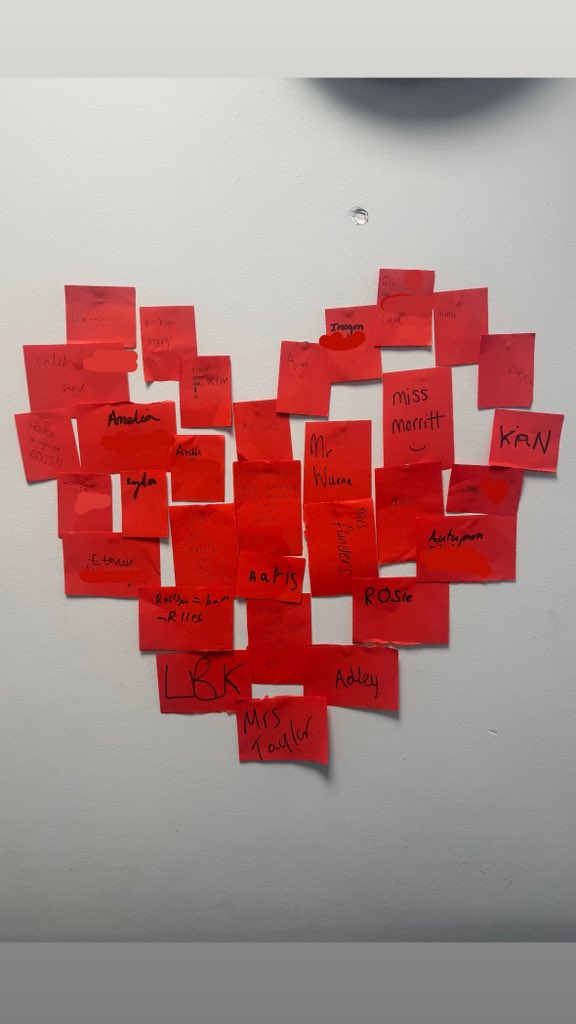 Bridge_WHS_LSU's tweet photo. Today we have been Giving Racism The Red Card🚩❌
Check out the ❤️ made from the students saying no to racism! https://t.co/haFWue0eSf