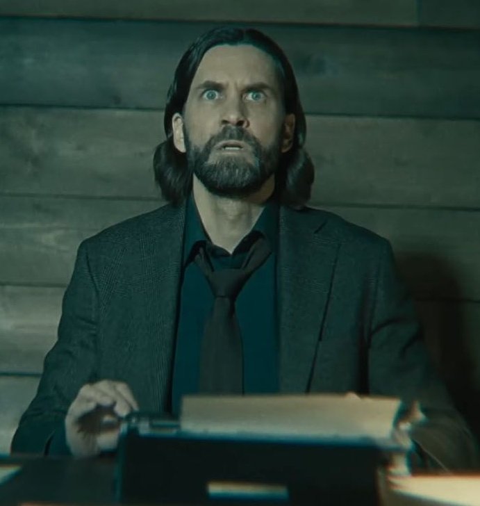 Royce_A_Miller's tweet photo. Why does Alan Wake look like Jared Leto? Is it just all dudes with long hair and beards look alike? https://t.co/aTxFEamOTx