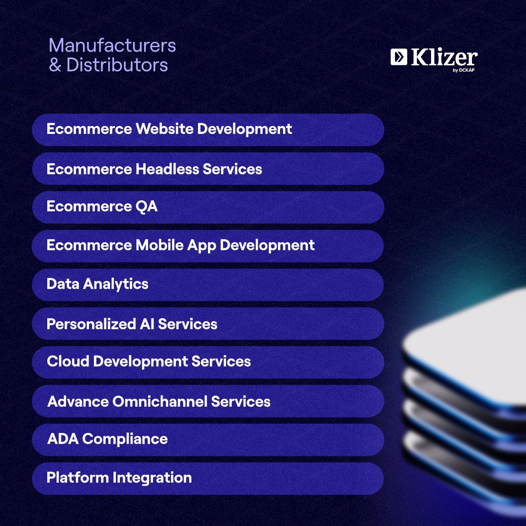 klizer_official's tweet photo. Power your eCommerce journey with Klizer's full suite of solutions! From seamless platform integration and personalized AI-driven customer experiences to advanced data analytics and robust cloud infrastructure, we’ve got you covered.
#Klizer #ecommercesolutions https://t.co/CnQPDPk8e1