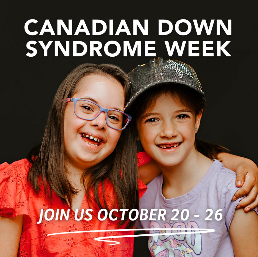 National Down Syndrome Awareness Week 2024 is Oct 20-26. It provides an opportunity to recognize Canadians with Down syndrome and to celebrate their exceptional abilities and their contributions to our communities. nldss.com #CDSW2024
<a href="/NL_DS_Society/">Newfoundland and Labrador Down Syndrome Society</a>