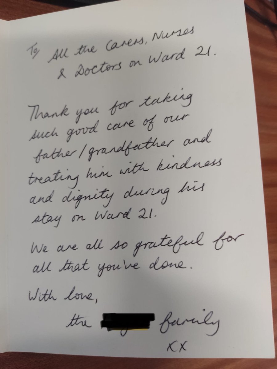 Ward 21 🌟 

Amazing feedback 🫶🏼

<a href="/21Wuth/">Ward 21 WUTH</a> <a href="/PatientWuth/">WUTH Patient Experience</a>