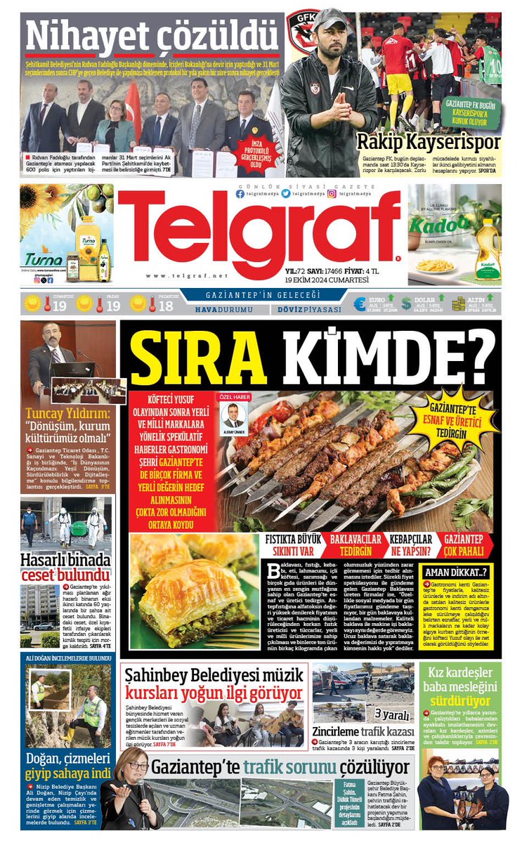 telgrafmedya's tweet photo. Telgraf 1. Sayfa / Detaylar için https://t.co/7IZTn6gQJL https://t.co/651702oVTG