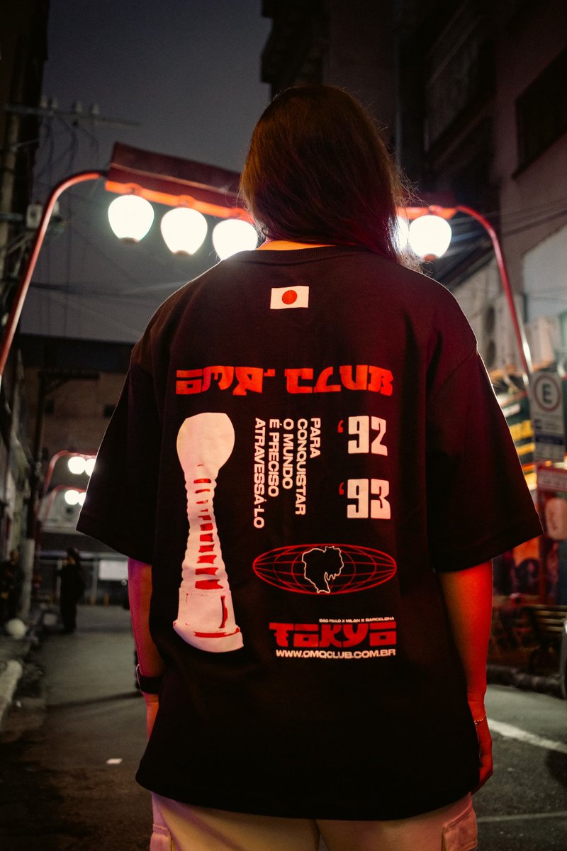 maybeltram's tweet photo. Hoje a @omqclub lançou um novo drop, com o tema “ Tokyo Mundiais “ que celebra nossas conquistas em 92 e 93. 

Esse drop foi feito com muito carinho para o torcedor São Paulino, a OMQ é uma marca street de nós para nós 🇾🇪

Compre em: https://t.co/q0DnObDQWT https://t.co/mAOidiguRe