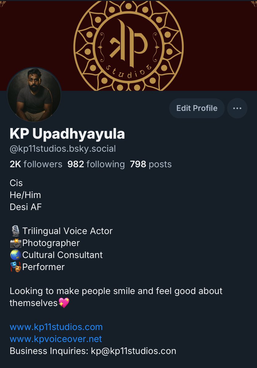 KP *Brown Spiced* Upadhyayula tweet media