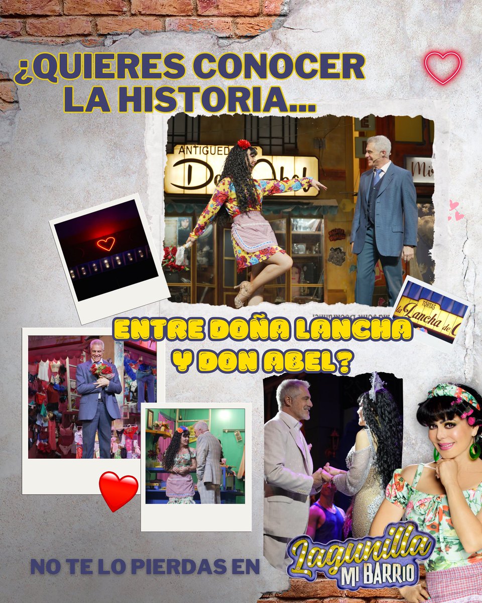 TenorioComico_'s tweet photo. ¿Quieres conocer la historia entre Doña Lancha y Don Abel? ❤️

No te lo pierdas en Lagunilla Mi Barrio, cuéntanos qué tal te parecieron, te leemos en los comentarios ✨ #MaribelGuardia #Lisardo #LagunillaMiBarrio https://t.co/Njvo8bmqAT