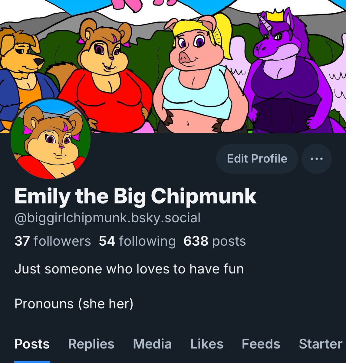 biggirlchipmunk's tweet photo. For those who are wondering why haven’t I posted on this cesspool of a platform (just replying to people) 

Thats because I’m on Bluesky 

If you want to follow me there you are more than welcome 

To absolute hell with Elon Musks far right orgy https://t.co/453GKIDSaD
