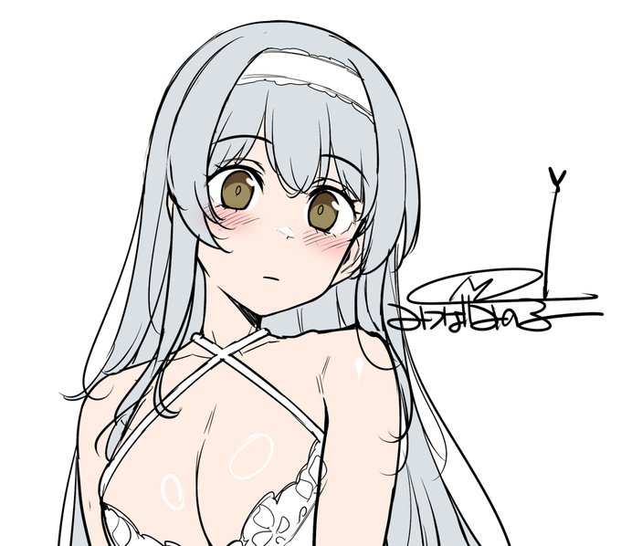 というわけで翔鶴ちゃんでした😊

もちろん下着姿にすることに迷いなし 