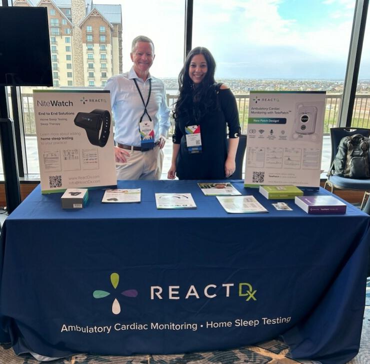 What an amazing time connecting at the MedAxiom #CVTransforum conference!

Thanks to everyone who stopped by to chat with us! Let’s continue the conversation and explore innovative solutions together. 

#ReactDx #CVTransforum #CardiacMonitoring #HomeSleepTesting