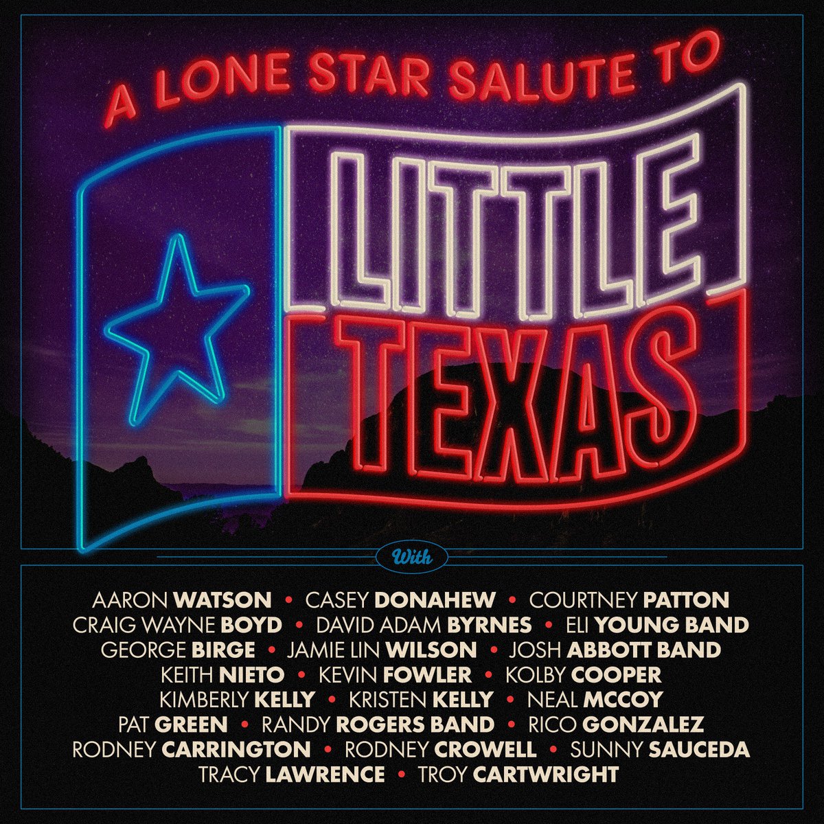 tracy_lawrence's tweet image. Excited for my friends @littletexasband on the release of their new album, A Lone Star Salute to Little Texas! It was an honor to put a new spin on the old favorite, "Kick A Little", alongside Rodney Carrington &amp;amp; David Adam Byrnes. Y'all give it a listen! smithmusic.ffm.to/662582174625