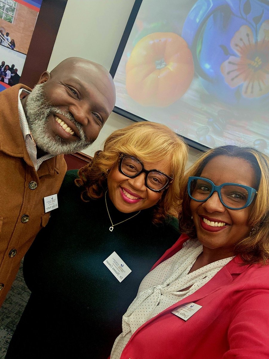 3-peat in <a href="/CCPSProfLearn/">CCPS Professional Learning</a> this morning to provide leadership development for district leaders <a href="/PrincipalsCtr/">Principals Center at Georgia State University</a> <a href="/DionneCspeaks/">Dr. Dionne Cowan</a> <a href="/RebeccaGrahamAD/">Rebecca Graham, M.Ed</a> <a href="/claymhunter/">Clay</a>!