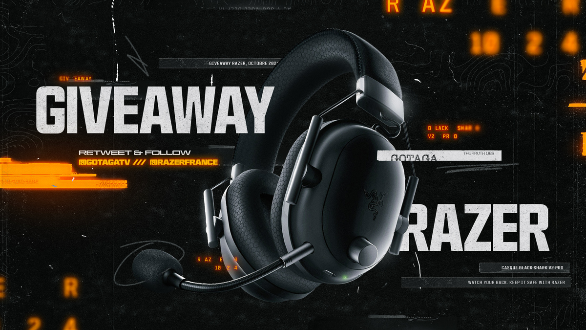 GotagaTV (@gotagatv) on Twitter photo 2024, peut-être le retour de CoD à son prime comme à l'ancienne, mais flemme du son old school par contre !
Tentez de remporter un casque <a href="/RazerFrance/">R Λ Z Ξ R 🇫🇷</a> BlackShark V2 Pro , #RT & #Follow <a href="/GotagaTV/">GotagaTV</a> & <a href="/RazerFrance/">R Λ Z Ξ R 🇫🇷</a>
TAS le 28/10/2024
Publicité 2024, peut-être le retour de CoD à son prime comme à l'ancienne, mais flemme du son old school par contre !
Tentez de remporter un casque <a href="/RazerFrance/">R Λ Z Ξ R 🇫🇷</a> BlackShark V2 Pro , #RT & #Follow <a href="/GotagaTV/">GotagaTV</a> & <a href="/RazerFrance/">R Λ Z Ξ R 🇫🇷</a>
TAS le 28/10/2024
Publicité