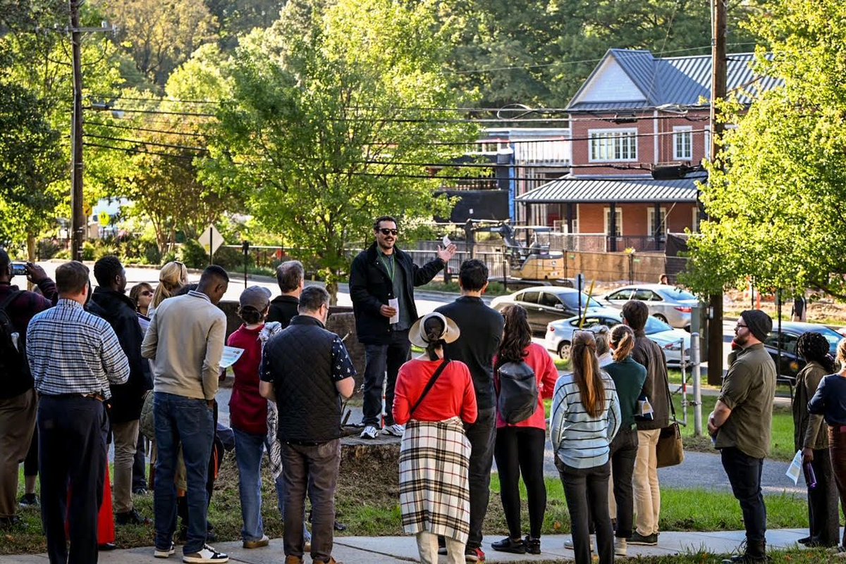 SustainableTKPK's tweet photo. We had a great time exploring TkPk’s sustainability sites last Thursday on a walking tour with Sustainable Maryland staff and other attendees! 
Want to join the fun? Pick up a Sustainability Walking Tour brochure at the Public Works or the Community Center. Happy Walktober! 🎃👟 https://t.co/3aonBnYFMk