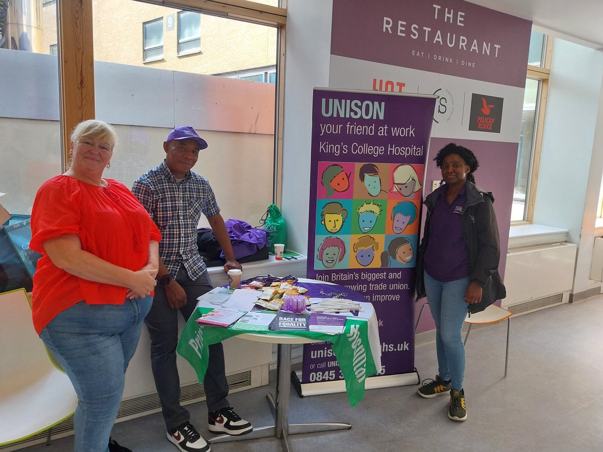 LdnOrganiser's tweet photo. Black history month stall at the PRUH today #unison #balckhistorymonth https://t.co/Liktyd59BJ