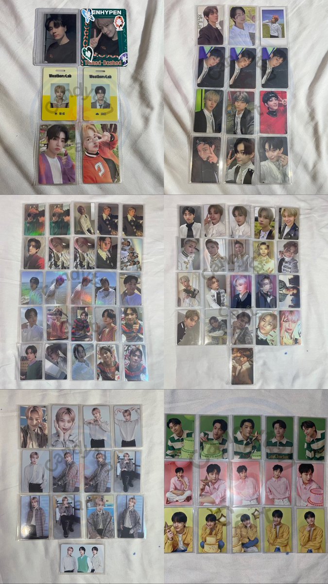 candytancart's tweet photo. Wts lfb enhypen ph 

Enhypen Quitting Sale
Album
Non-album pc
Merch pc
Lucky Draws
Shop POB
Birthday pc
Japan jp pc

Take all Php 20,000 
94 photocards + unsealed albums, other merch 
Still negotiable 
Free sf &amp; pf
Can reserve 3 days
Will ship out once fully paid

📍 Cebu
🚚 J&amp;T https://t.co/1AQdgiG1a0