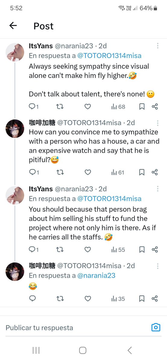 aishamza86's tweet photo. I got it all in screenshot. Bitches are bitching on Yin but had the audacityyyyy to said we hated on War??? Bitchhhhhh do better 🤣 https://t.co/gK3qaWNnc1