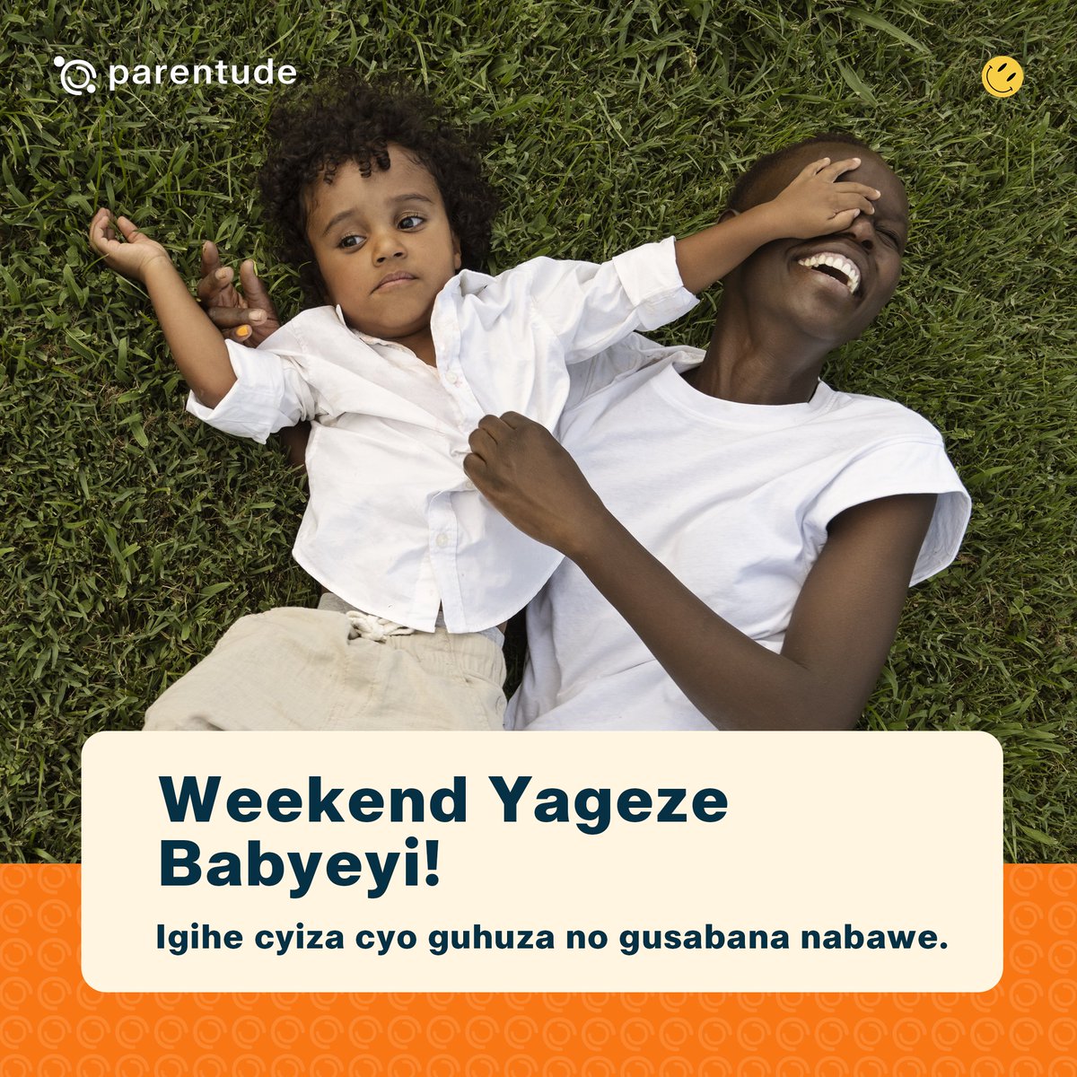 parentudeapp's tweet photo. Buriya wikendi yaba umwanya mwiza wo kurushaho gusabana n'abana bawe uruhutse imirimo yatumaga utabaharira umwanya uhagije, Ukabikora kubw'umuryango mukagira ibihe byiza mu buryo bushobotse! https://t.co/P9tkUmPxN7