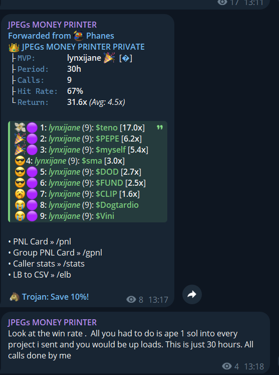 Jpegstackerr's tweet image. Look at the winrateon $sol  by me in my TG group in just 30 hours. And yet you&apos;re still fading me??? Stop fading and join the winning team. LInks in my bio