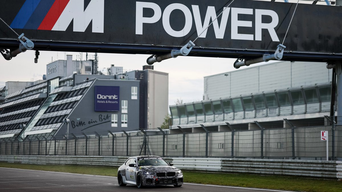 BMWMotorsport's tweet photo. Nordschleife bootcamp! 💥 

The BMW M2 Racing is taking on the ultimate test to get race-ready for the 2026 season. BMW M customer teams, get excited! 🚗💨 https://t.co/9jozhMPECY