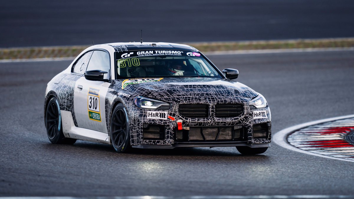 BMWMotorsport's tweet photo. Nordschleife bootcamp! 💥 

The BMW M2 Racing is taking on the ultimate test to get race-ready for the 2026 season. BMW M customer teams, get excited! 🚗💨 https://t.co/9jozhMPECY