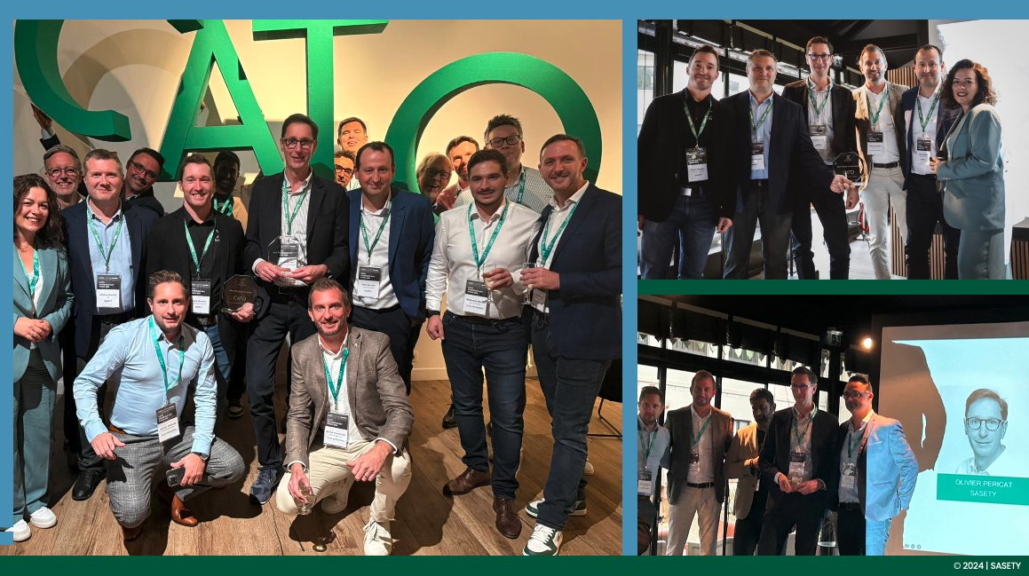 SASETY2's tweet photo. Xperience Day de @CatoNetworks. 
 
@SASETY2 a remporté, cette année, deux distinctions !
🏅Best Partner Performance
🏅New Business Partner
 
Une distinction spéciale a été décernée à Olivier PERICAT, notre #CTO, pour son expertise : 
🏅Outstanding Individual Technical Contributor https://t.co/F2hx8z6KsB