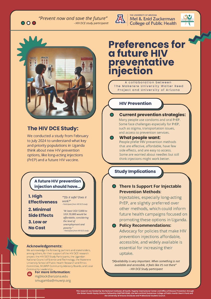 MUWRP_'s tweet photo. Maiya Block Ngaybe, MPH, a National Institutes of Health Fogarty Global Health Equity Scholar affiliated with the University of Arizona, was hosted by @MUWRP_   this past year for her dissertation research. See findings from the research in this report: https://t.co/c3PkzCtKIO