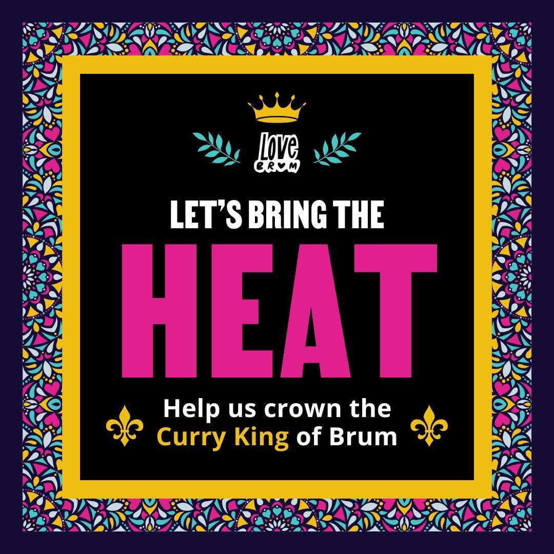 LoveBrumUK's tweet photo. It's HERE!!!🍛
The next Curry King or Queen of Birmingham WILL be crowned TONIGHT.
Will it be YOU?👑🫵

🕕 Today
⏰ 6.30pm - late
🏛 Birmingham Botanical Gardens, Westbourne Rd, Birmingham B15 3TR 

Headline Supporters Gateley.

#LoveBrum #Charity #Birmingham #HiddenHeroes #CKOB https://t.co/R3GLBUpJoa