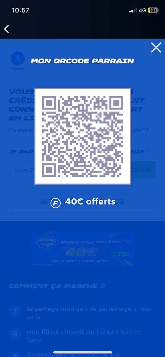 MaxenceSix1's tweet image. Aller les gars on se parraine ! #Winamax #Unibet #PSEL #Betclic #parrainage #FreeBet #Football