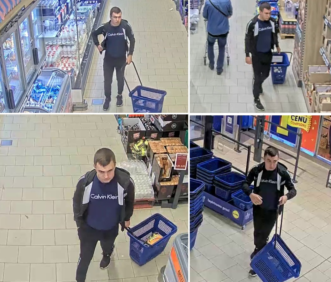 Valsts policijas amatpersonas Liepājā aicina aplūkot attēlos redzamās trīs personas un ja jūsu rīcībā ir jebkāda informācija, kas sekmētu viņu personības un atrašanās vietas noskaidrošanu, aicinām informēt Valsts policiju, zvanot pa tālruņa numuru 110.