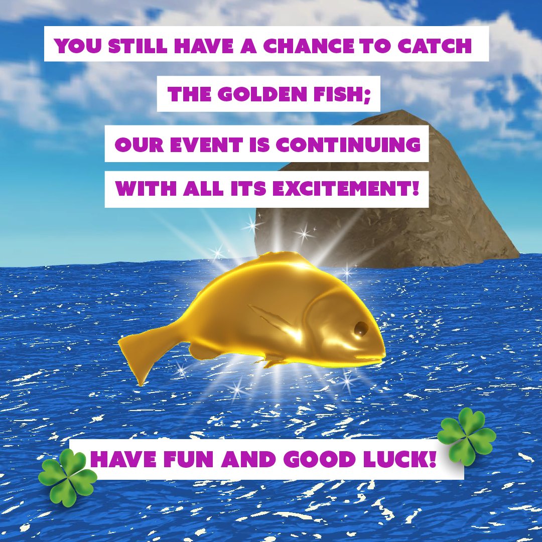 sociapol's tweet photo. You still have a chance to catch the golden fish!π£
Our event is continuing with all its excitement!π°
Catch the Golden Fish first and receive a $50 SPOL Token!πͺ
Have fun and good luck!π
#Sociapol #GoldenFish #SPOLToken #Competition #CelebrateWithUs #FishingFun #Web3 #web3game