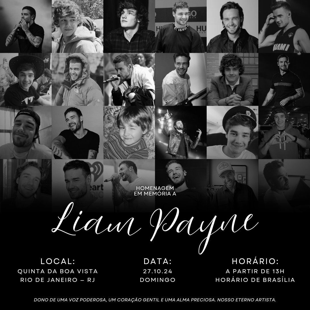 ltbrnews's tweet image. Caso alguém se interesse, estes serão os lugares onde acontecerão os tributos em homenagem a Liam no Brasil: 

• 27/10 - Parque Ibirapuera às 14h - SP
• 20/10 - Pampulha, Belo Horizonte às 14h
• 20/10 - Parque Lagoa Grande, Bahia às 16h 
• 27/10 - Jardim Botânico, Curitiba às…
