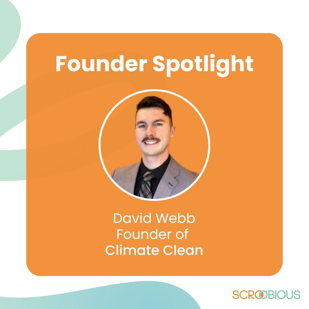 Founded by David Webb, Climate Clean is an environmental technology company developing innovative hardware to capture CO₂ emissions and data from wildfires.

#FounderFriday