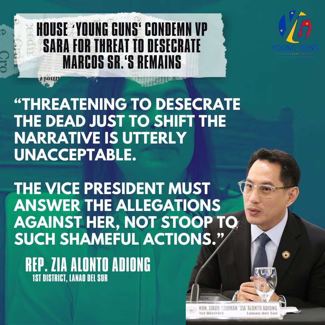justinmaniluh's tweet photo. “No amount of disrespect will cover up her mismanagement” -Rep. Rodge Gutierrez
#NoMoreDutertes #ExposetheDutertes
I must admit that she had me going, if her intention was to divert us from issues connected to her and her office — she actually did a great job! I was angry the whole time! The whole time!
Now that I’m more calm, I see it as it really was… a desperate attempt to cover-up the truth.
After watching the public hearing of the House Committee on Good Government and Public Accountability, I was wondering what her explanation or defense will be from what was clearly established yesterday.
Instead of explaining to us the clear dishonesty in the liquidation of confidential funds using certifications from military officers… she threatened to desecrate the dead, as if she has the power to do so.
There’s no way the rental of safe houses would be Php 45,454.55 per day in 2022 especially in areas where it is needed. I have been going around the country for various projects for ten years and unless the safe houses are five star hotels, there’s no way it will be that expensive, right?
But instead of straightening out facts… She threw unsubstantiated criticisms against the President. Desperate is the only word I could think of at the moment.
Just an additional information, according to the public hearing yesterday, in 2023 the Office of the Vice President spent 16 million confidential funds for 53 days in safe house rental (1st Quarter). Another 16 million for 2nd quarters which is just 67 days and another 5 million for the third quarter! Who in their right mind would believe that?
Now more than ever! I am more inclined to believe that maybe the attacks against the President and the first family were from her camp — if you noticed everything she said earlier are the same things the trolls have been saying for a long time now. The exact same things! Hmmm coincidence? I don’t think so.
Let’s use whatever limited platform we have to tell our senators that they need to look at the Vice President’s questionable expenditures too! The Senate will deliberate her budget in plenary in November. Hold Sara accountable!
Photos from: @younggunsph_