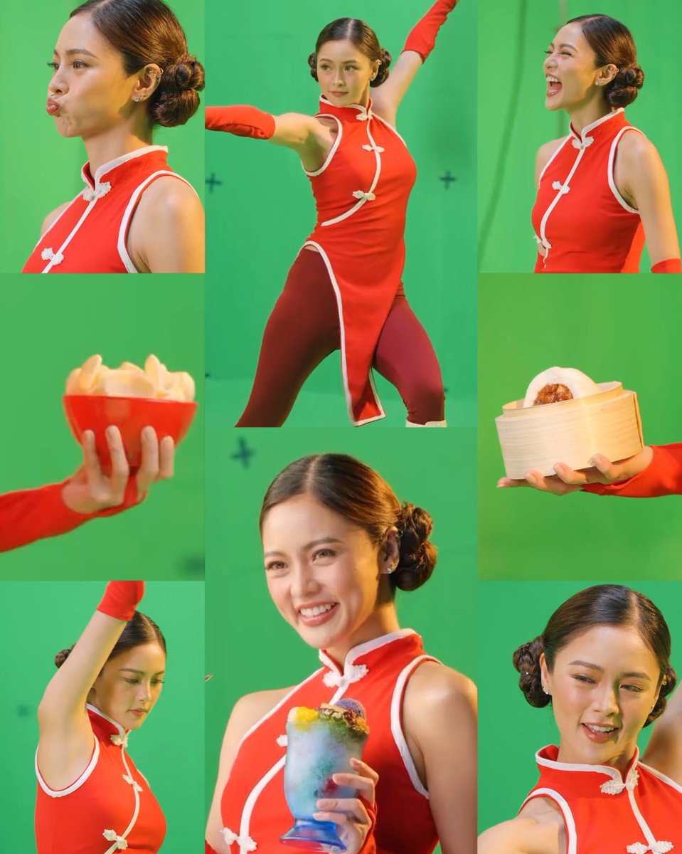 teamKCGofficial's tweet photo. “CHOWKING LUCKY-COMBOS bts! 🥰❤️😍🥡🥢🎥”

Ang kyooot! Chun-Li who? 💥😅 Ohh! Siguradong nag-crave ka! Order na sa @chowking_ph 😋

IG Reel | @.chinitaprincess

#KimChiuForChowking #Chowking
#KimChiu @prinsesachinita https://t.co/sPhaFQrbTN
