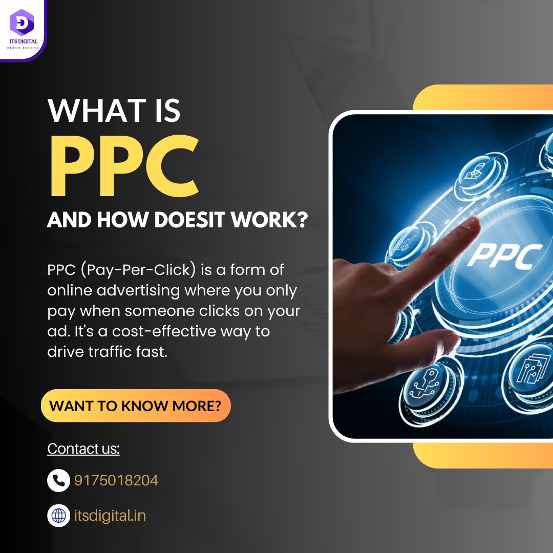 Itsdigital37100's tweet image. PPC (Pay-Per-Click) is a form of online advertising where you only pay when someone clicks on your ad. It&apos;s a cost-effective way to drive traffic fast. Want to know more? Contact us!&quot; 
#FAQ #PPCExplained #DigitalMarketingAnswers #ITSDigital