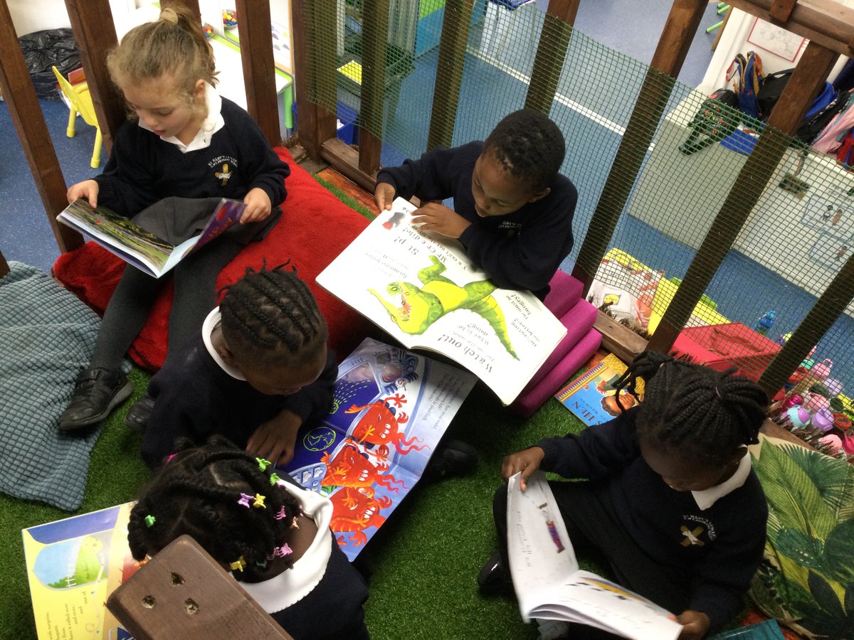 The children, parents &amp; staff at St Mary's are so grateful for the amazing work of <a href="/abcbookclubuk/">ABC Book Club</a>, who have provided hundreds of books for our library &amp; classrooms, as well as 2 fabulous reading dens in our Reception &amp; Nursery classes. Thank you!