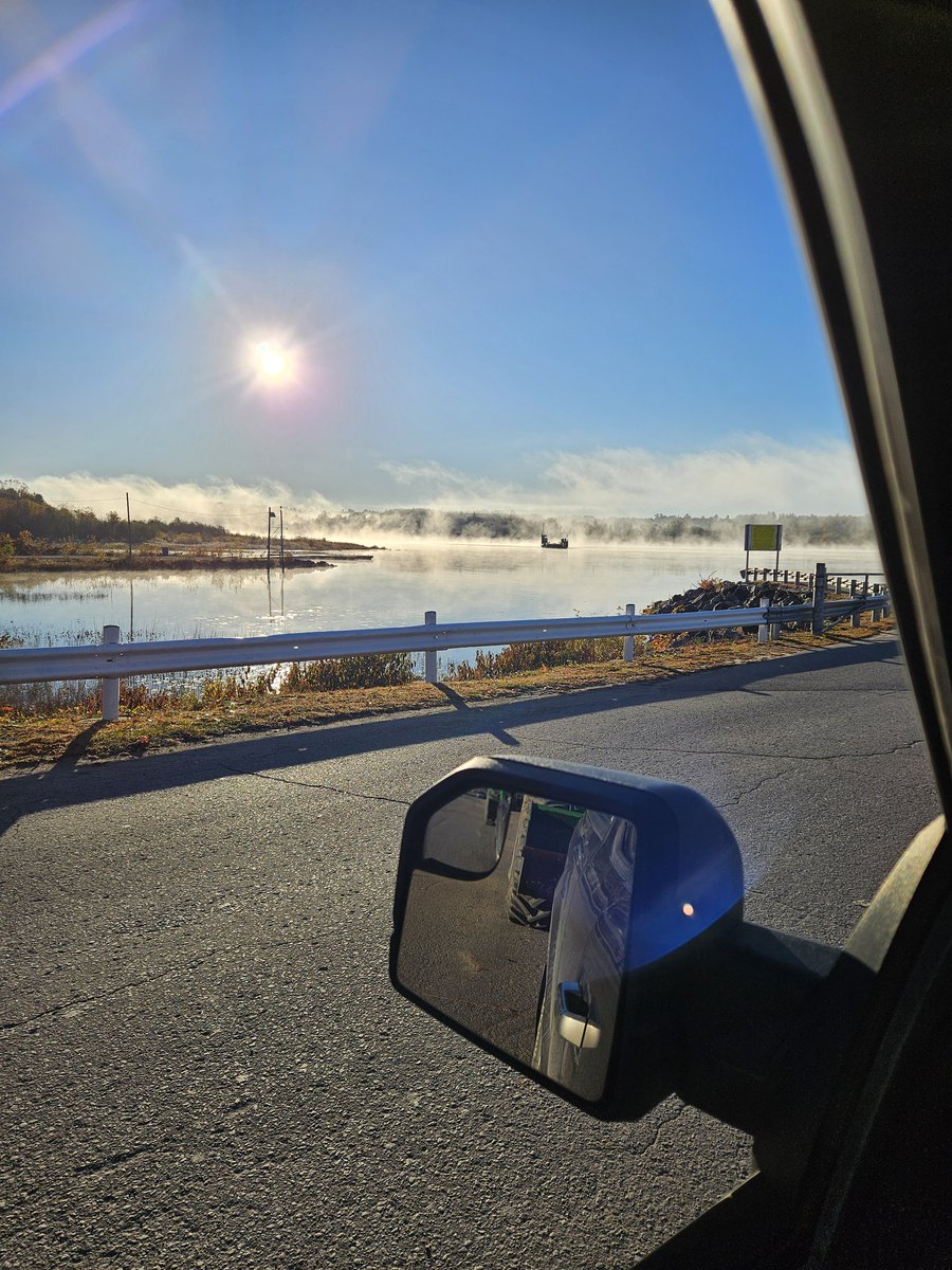 OrrBob1972's tweet photo. Steamy on the river this morning! Have a good Friday! https://t.co/jCYywtSejZ