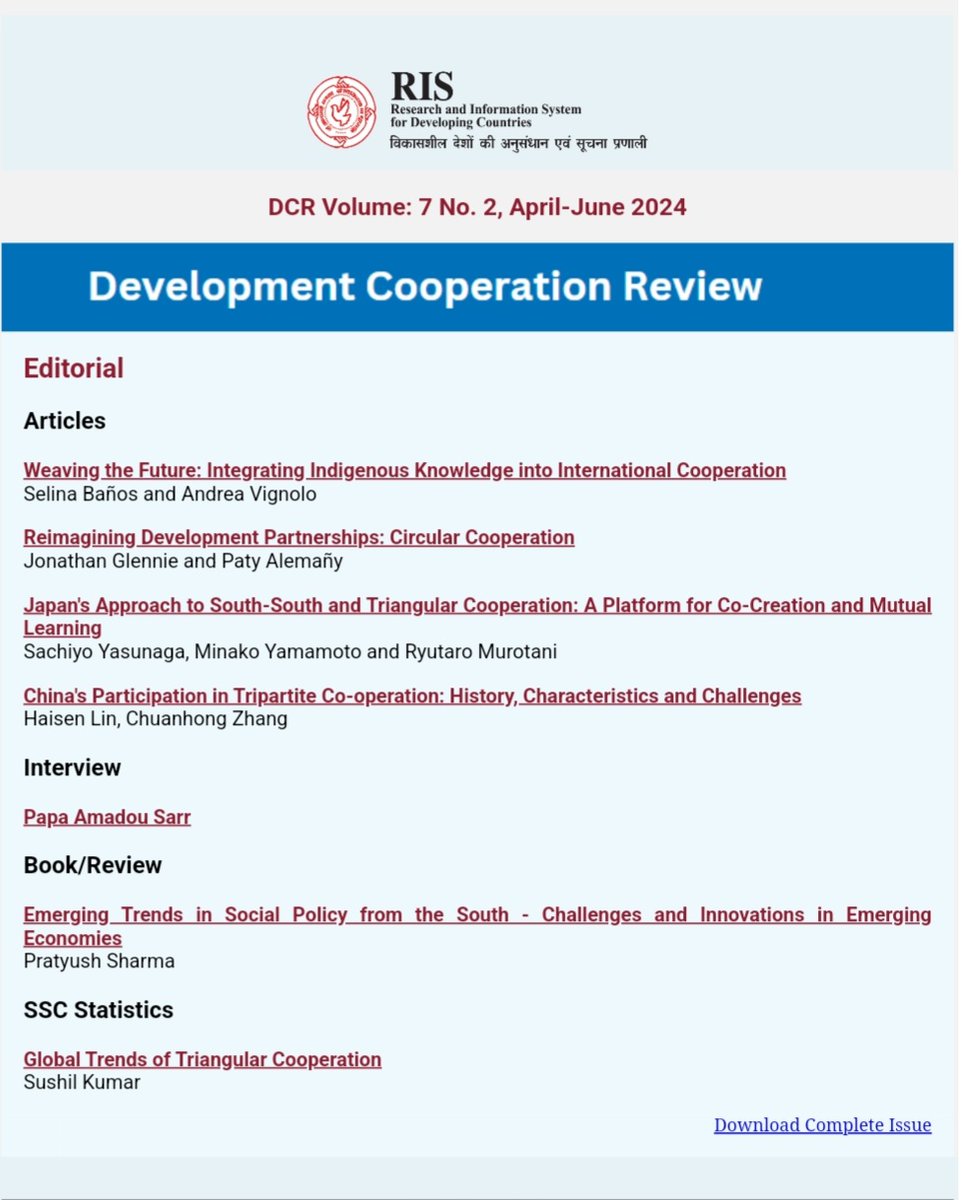 DCR Journal tweet media