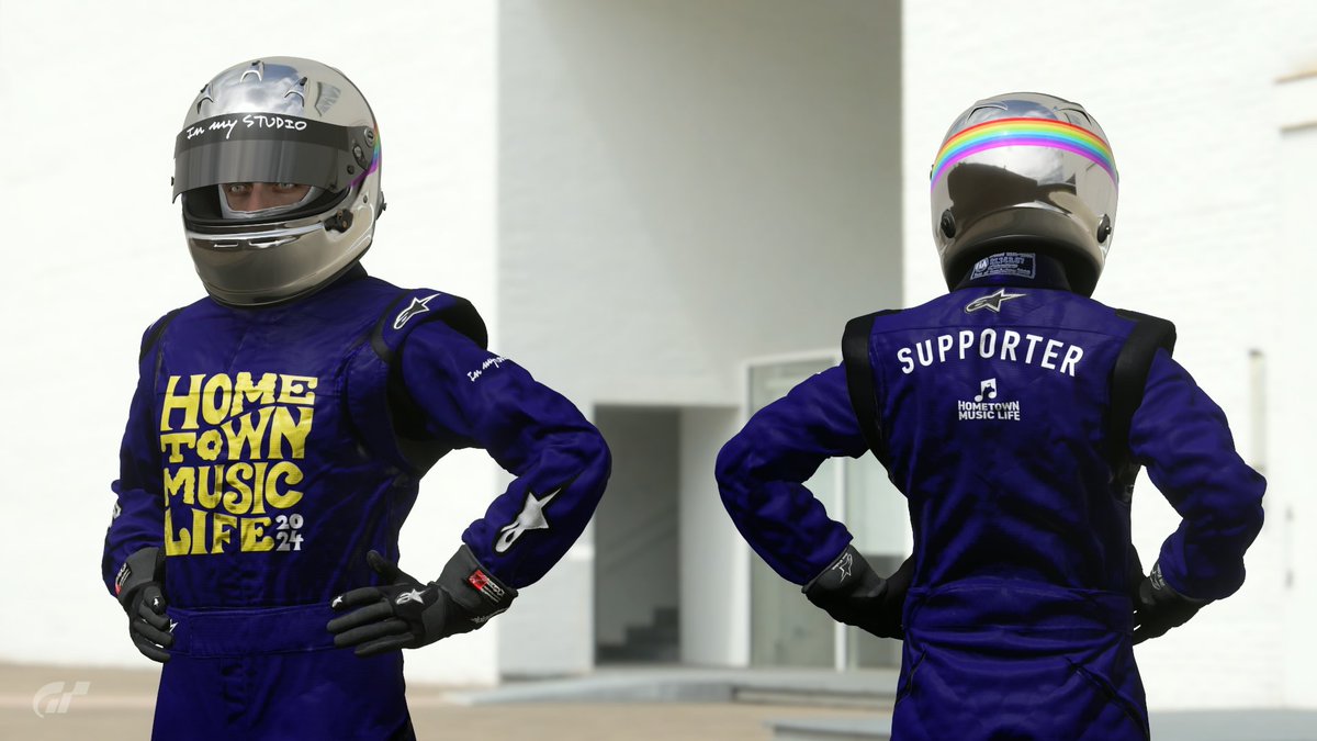 Flying_tonko2's tweet image. レーシングスーツをサポT仕様に
#GT7 #HTML2024