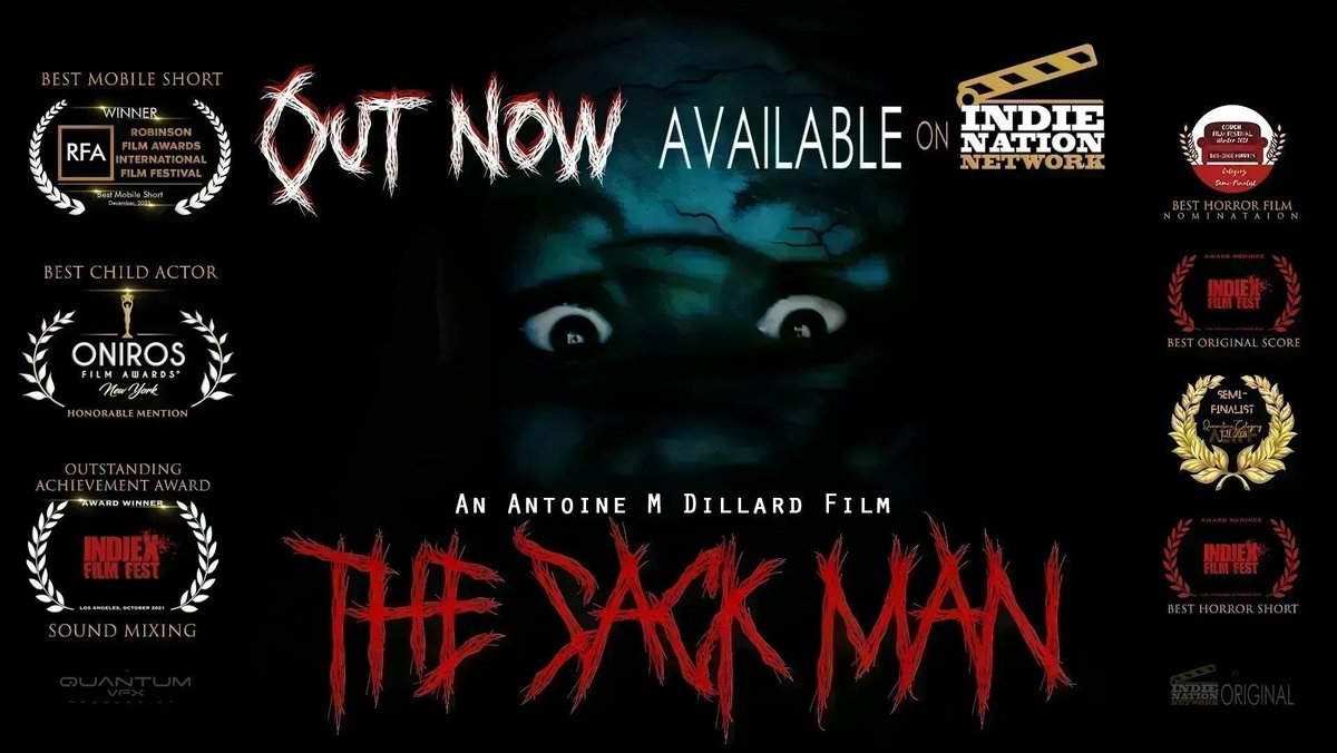 The Sack Man COMEITH to Indie Nation Network(<a href="/INationNetwork/">Indie Nation Network</a>.com). So, watch at INationNetwork.com and be afraid, be VERY afraid #SupportIndieFilm