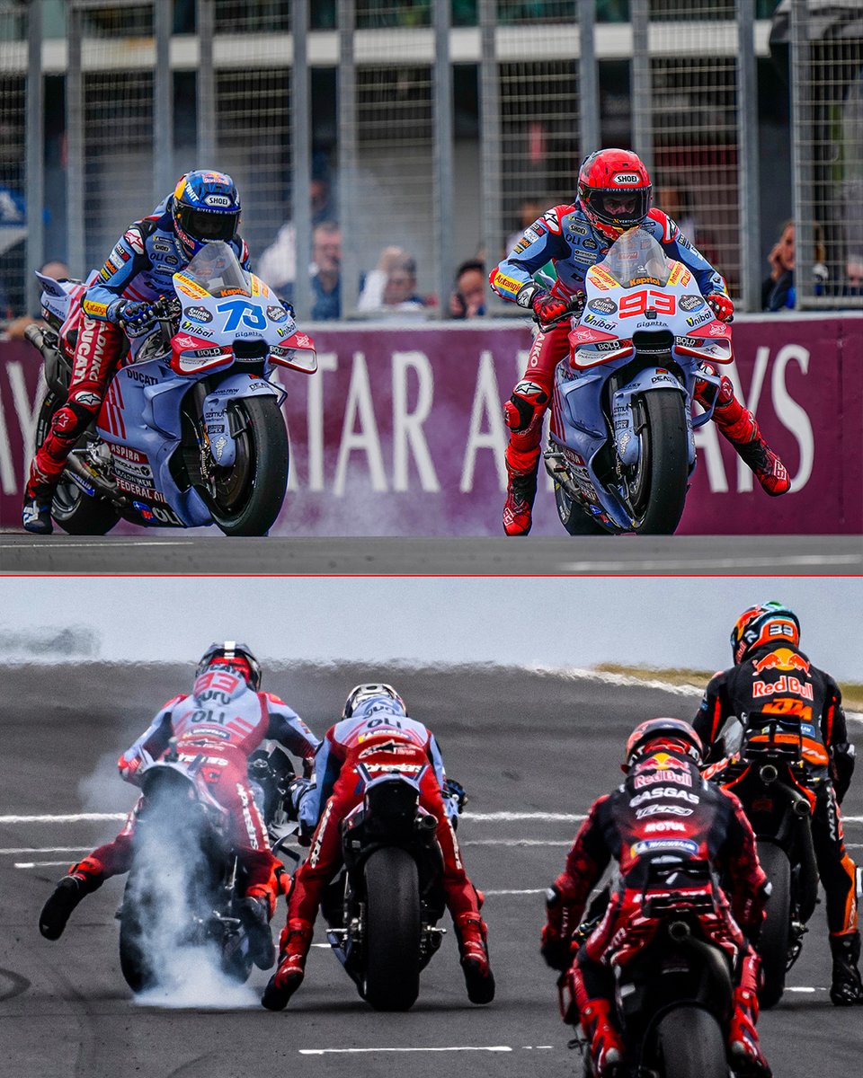 crash_motogp's tweet photo. Practice start not going to plan for Marc Marquez 💨😳

#MotoGP #AustralianGP https://t.co/v2lnBaHCyH