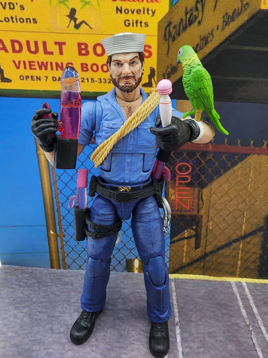 Shipwreck with a bunch of dildos and shit.

#gijoeclassified #actionfiguresfucking