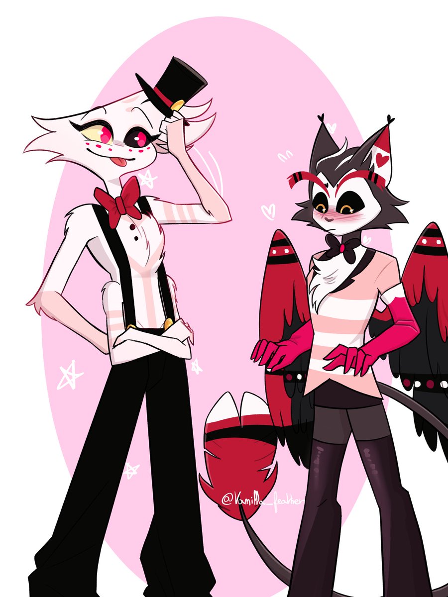 Vanilla_feather's tweet photo. @FeedMe_Katsudon Hi, I’m a sucker for Huskerdust and human AU’s. I love those babies. 

Oh and I also make a comic on them. https://t.co/14GPNfU1xo